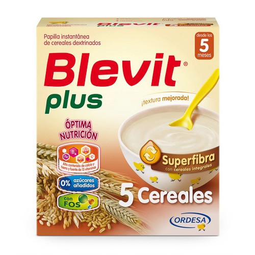 Imagen de Blevit Plus superfibra 5 cereales 600g